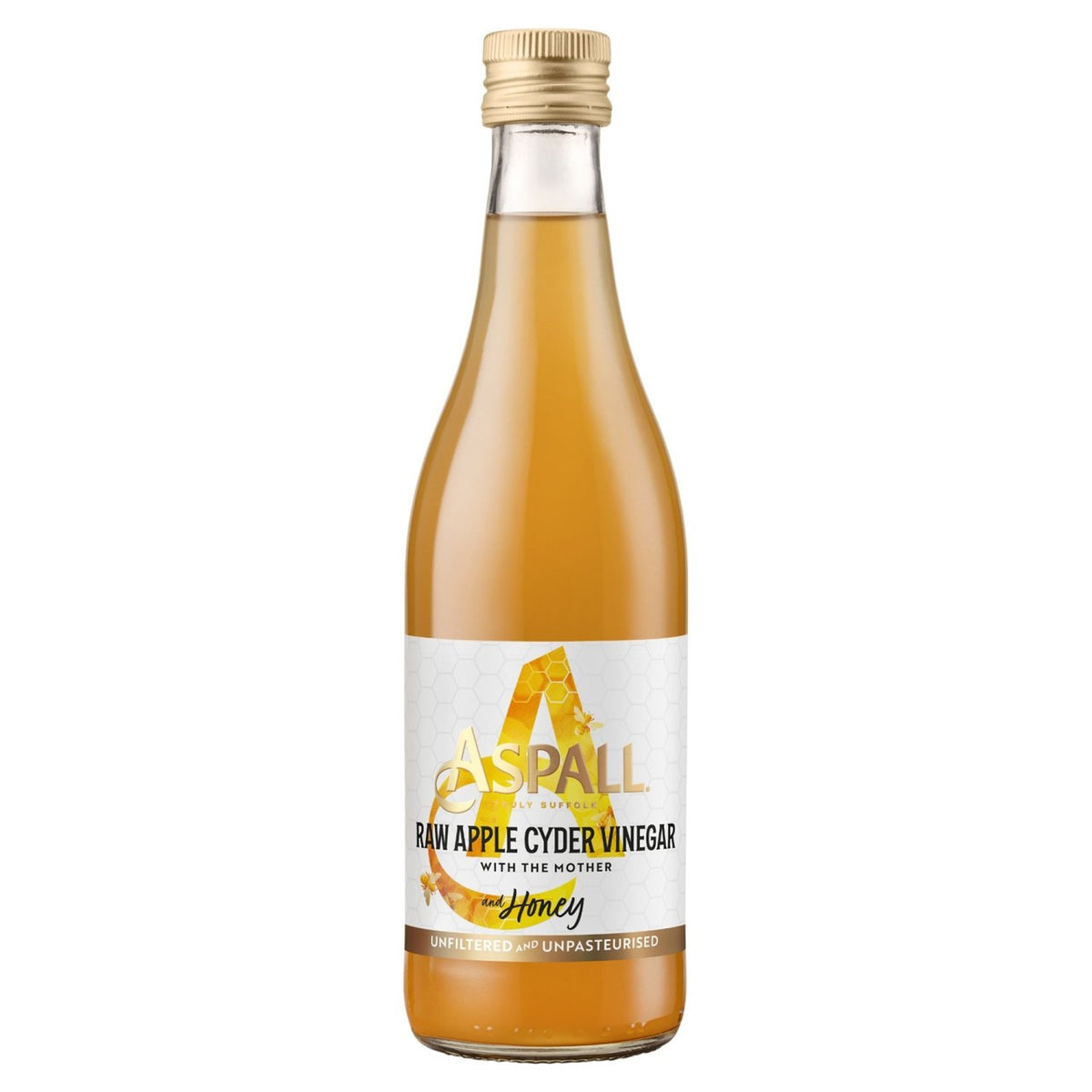 Aspall Raw Apple Cyder Vinegar With Honey   500ml