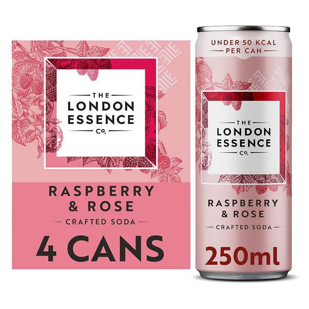 London Essence Co. Raspberry & Rose Soda
