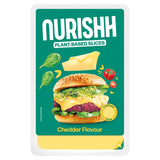 Nurishh Cheddar Flavour Slices Vegan Alternative to Cheese