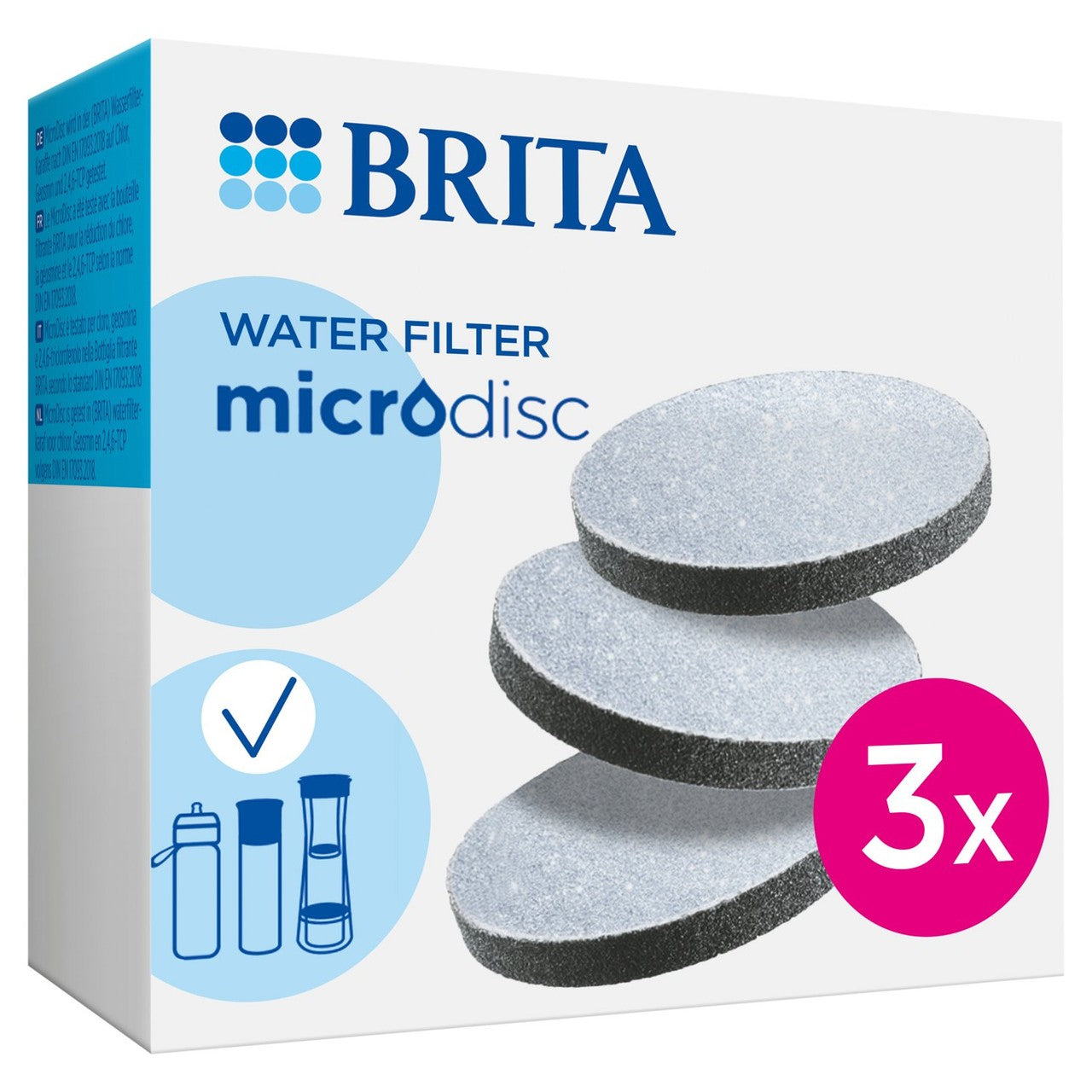 Brita Filter Micro Discs Fill & Go 3 per pack