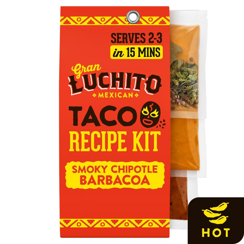 Gran Luchito 'Smoky Chipotle' Easy Barbacoa Taco Recipe Kit