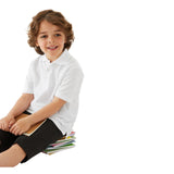 M&S Boys, Stain Resist School Polo Shirts, 13-14 Years, White