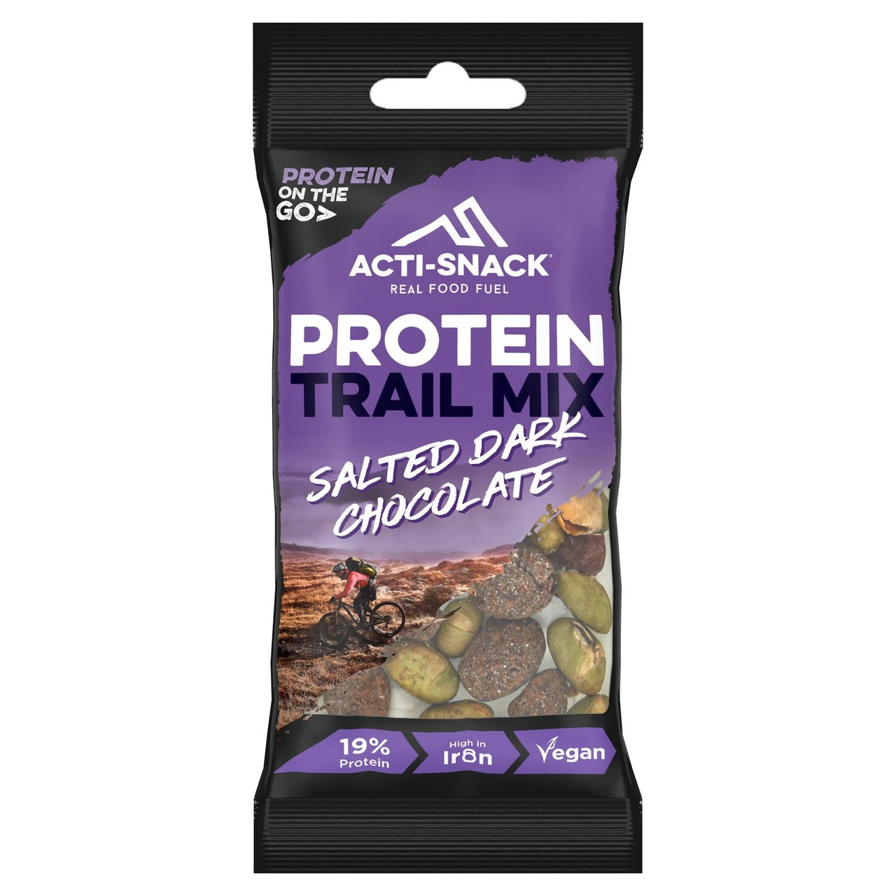 Acti-Snack Salted Dark Chocolate Energy Mix 40g