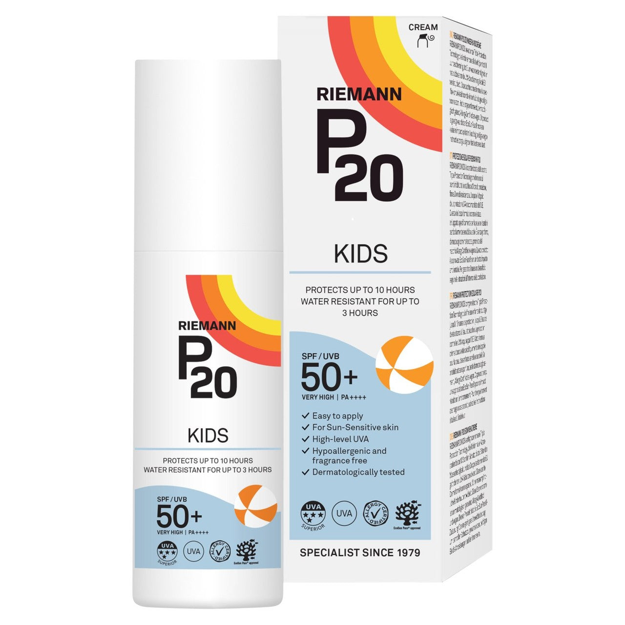 P20 Kids Sun Cream SPF 50+ 100ml