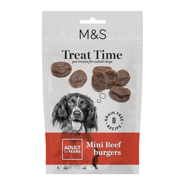M&S Mini Beef Burgers Dog Treats 70g