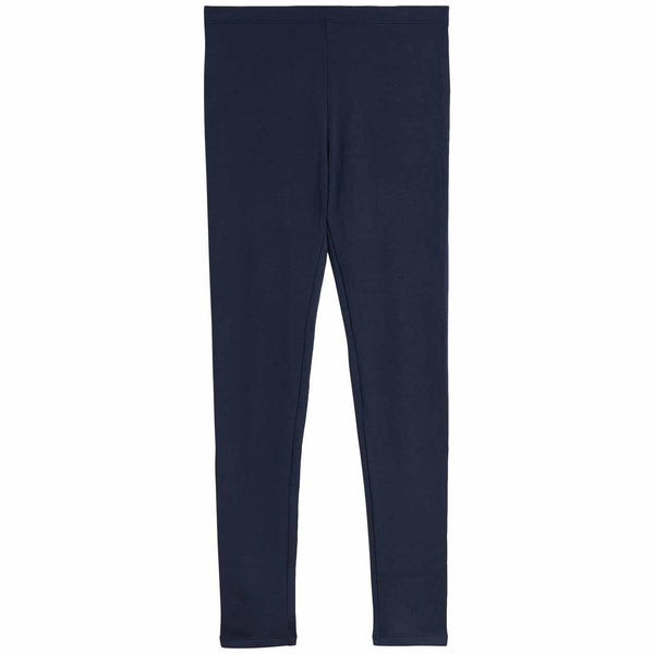 M&S Womens Heatgen Medium Thermal Brushed Leggings, size 14, Navy