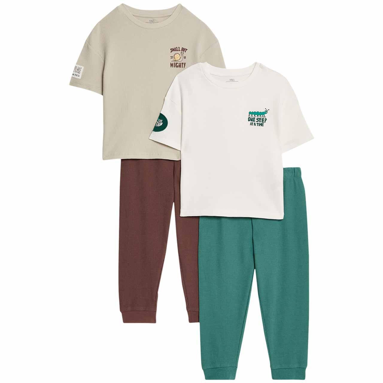 M&S Bugs PJ, 5-6 Years Green