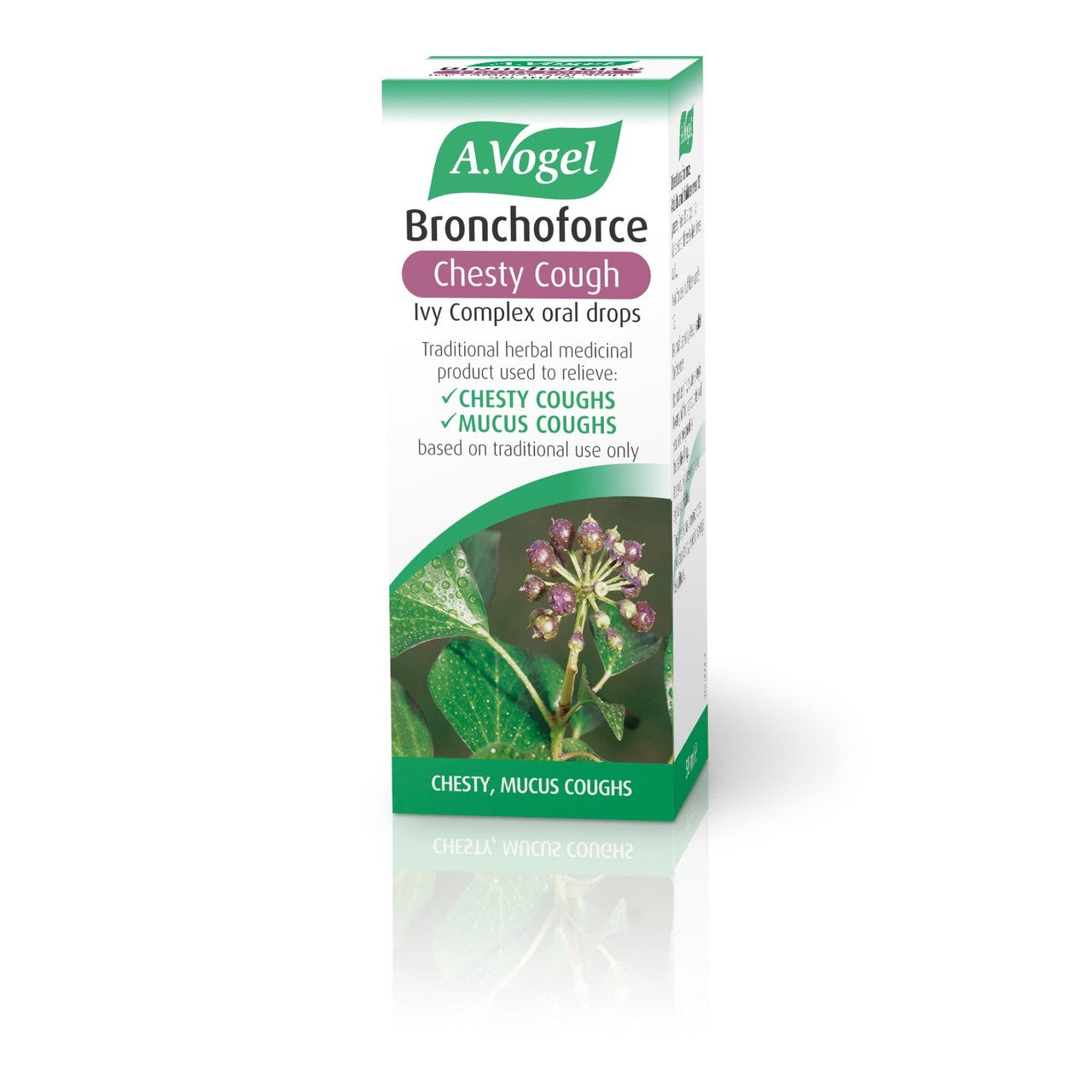 A.Vogel herbal oral drops for chesty coughs with ivy and thyme - British product