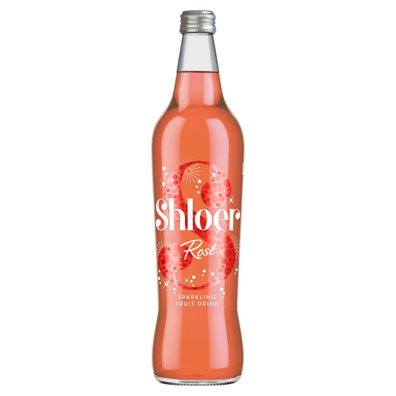 Shloer Rose Sparkling Grape Juice Drink 750ml