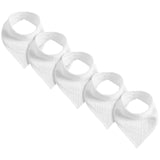 M&S Cotton Rich Dribble Bibs, White