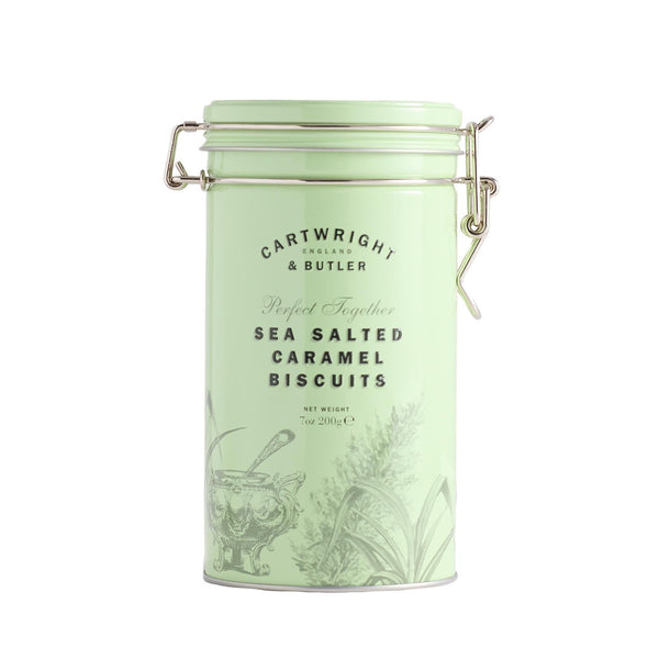 Cartwright & Butler Salted Caramel Biscuits in Tin