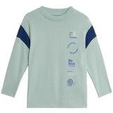 M&S Side Panel Varsity Top, 3-4 Years, Light Green