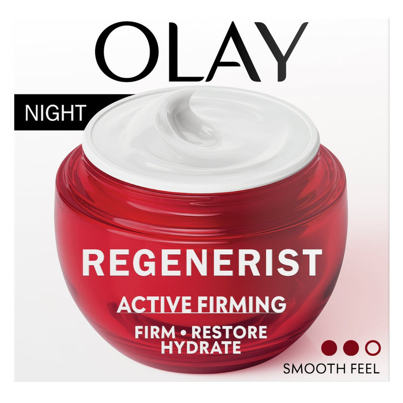 Olay Regenerist 3 Point Firming Anti-Ageing Night Cream Moisturiser   50ml