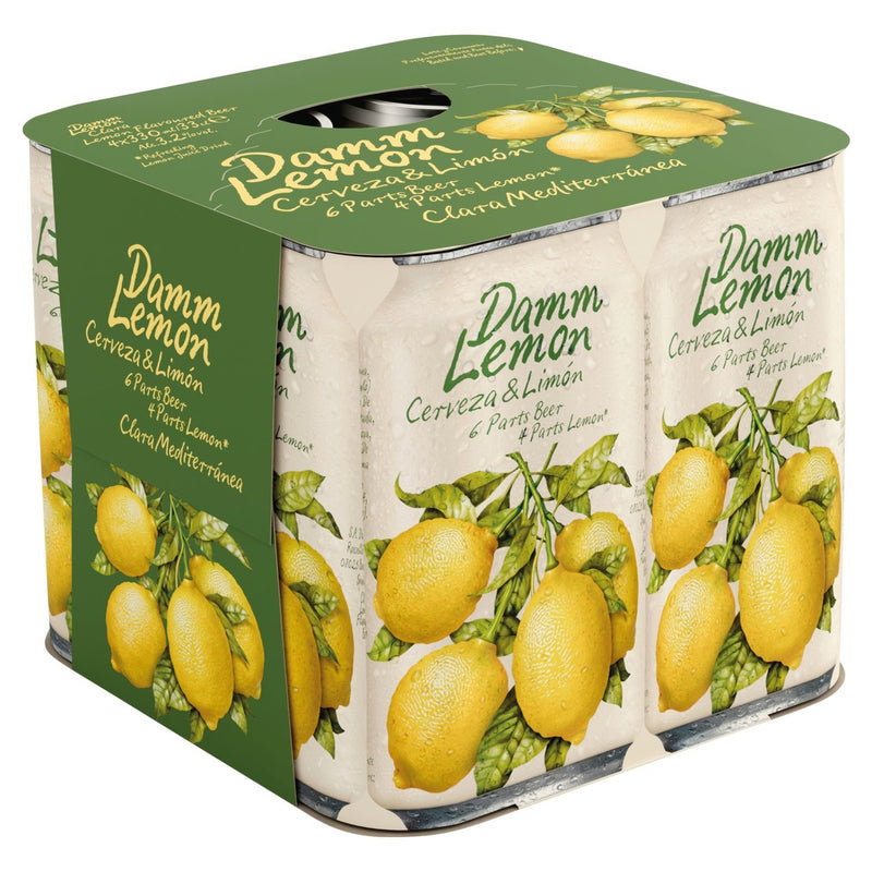 Damm Lemon 3.2%   4 x 330ml