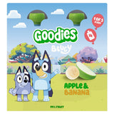 Goodies BLUEY Kids Snack Apple & Banana Smoothie Fruit Pouch Multipack