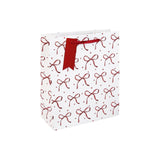 Festive Bow Medium Christmas Gift Bag