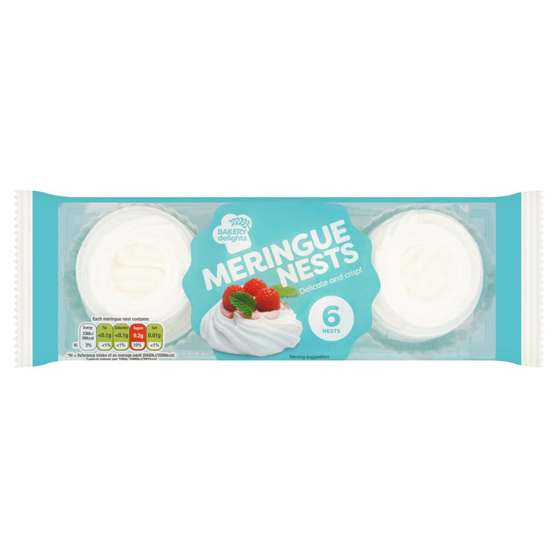 Bakery Delights Meringue Nests