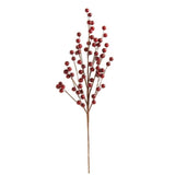 Burgundy Berry Spray 56cm