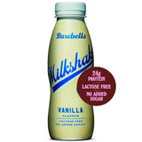 Barebells vanilla protein milkshake 330ml, UK version
