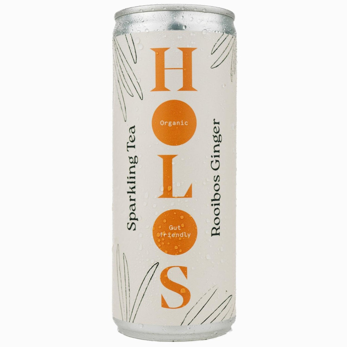 HOLOS Organic Sparkling Tea Rooibos Ginger