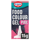 Dr. Oetker Pink Food Colouring Gel   15g