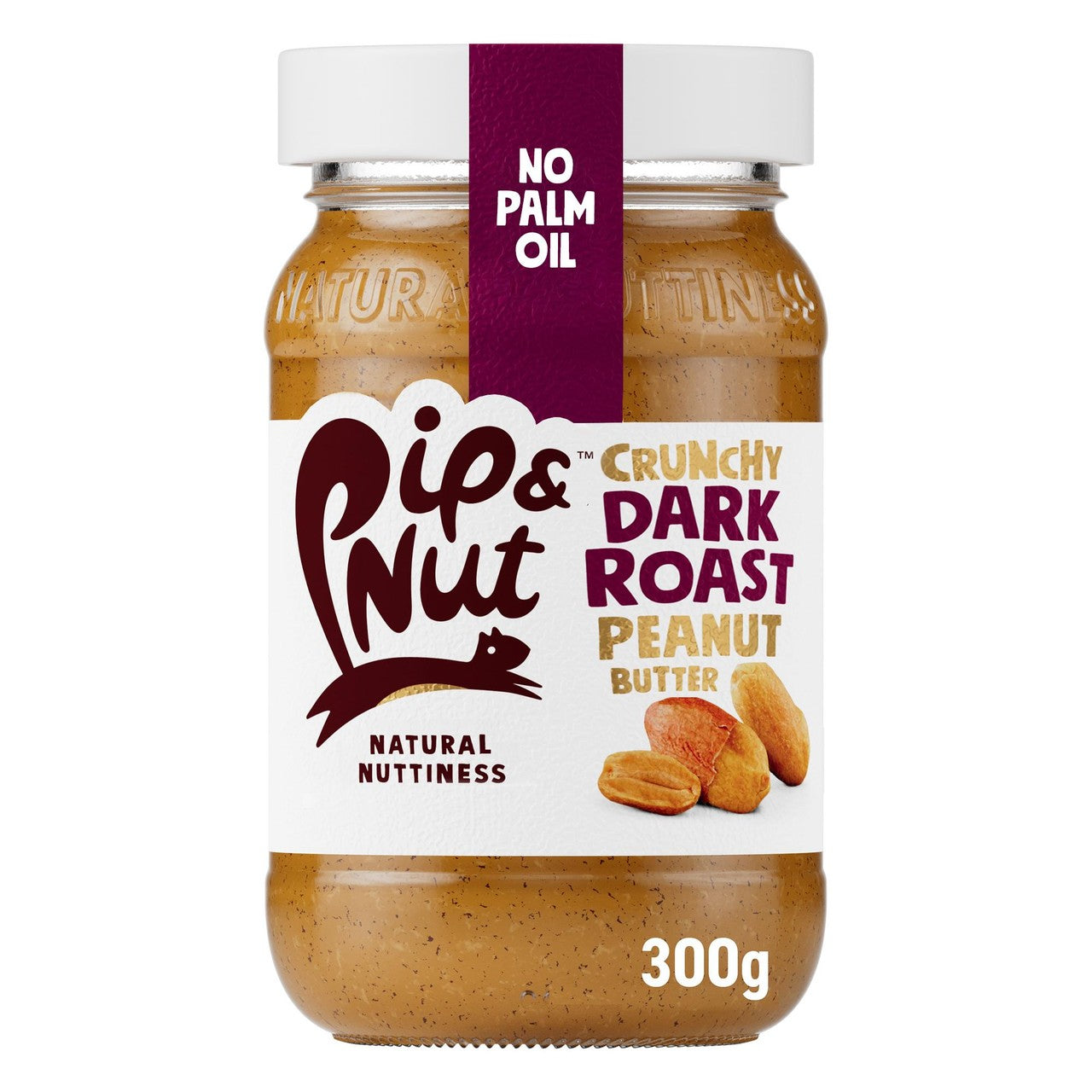 Pip & Nut Ultimate Dark Roast Crunchy Peanut Butter   300g