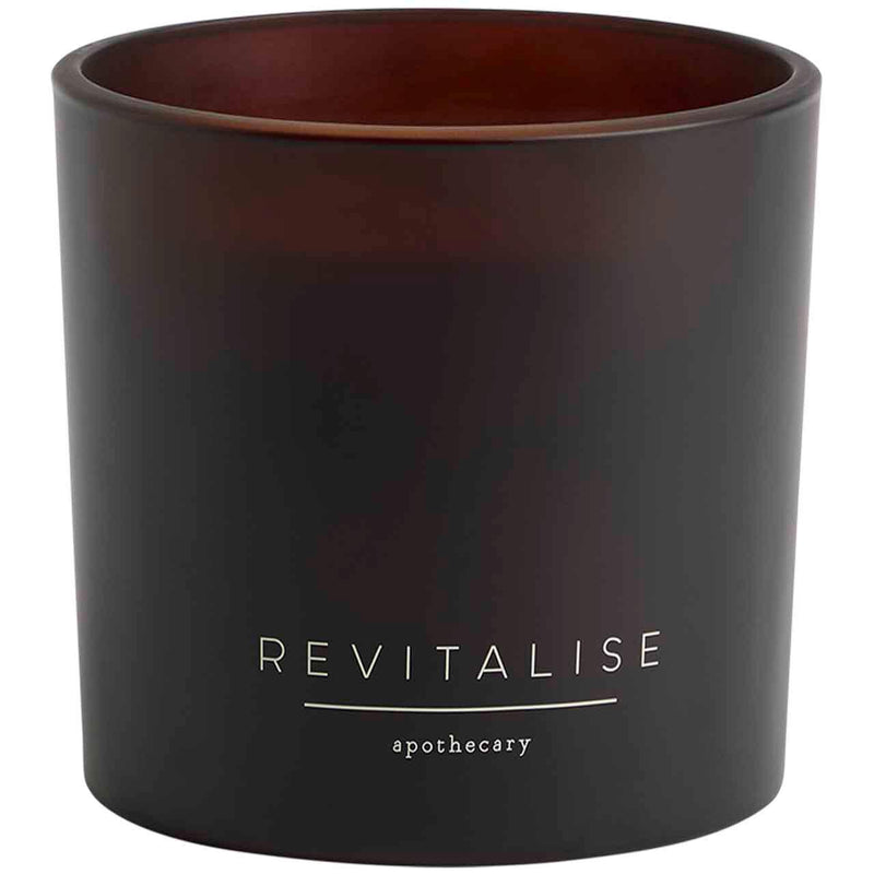 M&S Revitalise 3 Wick Candle, Amber