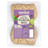 Amisa Organic Gluten Free Focaccia Rolls   220g