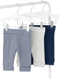 M&S Stripe Plain, 0-3 Months, Indigo