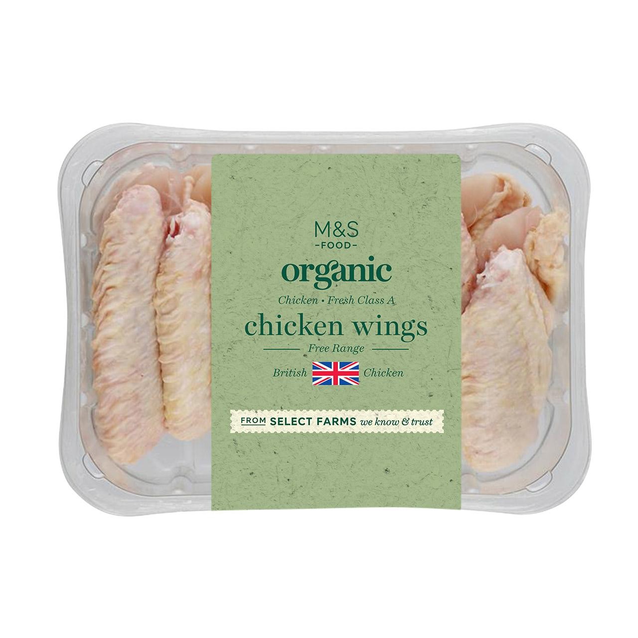 M&S Organic Chicken Wings