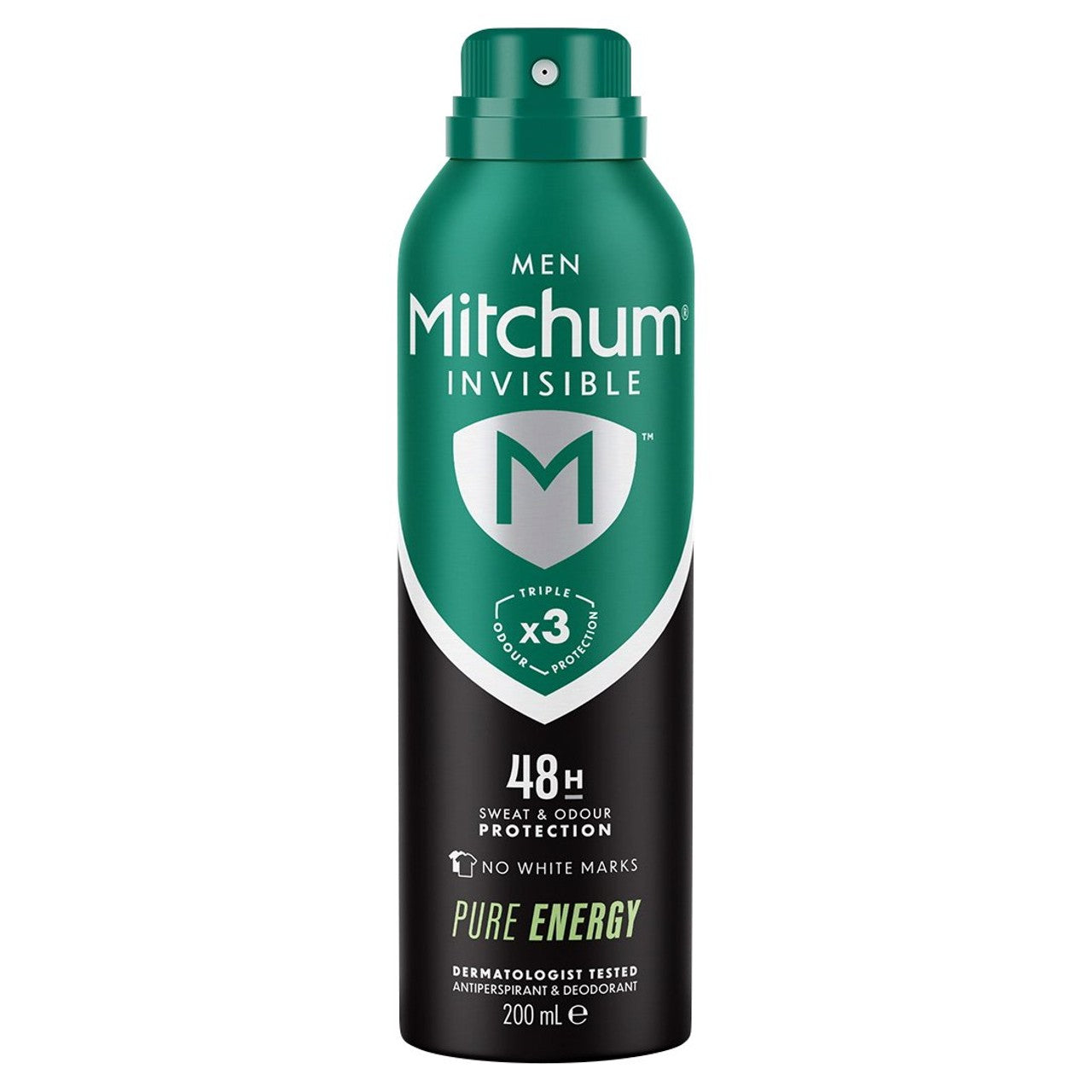 Mitchum Men Invisible Pure Energy Aerosol 200ml