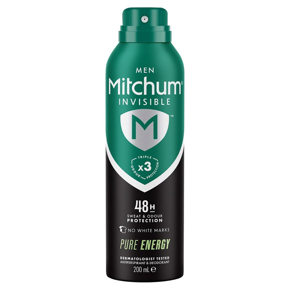 Mitchum Men Invisible Pure Energy Aerosol 200ml