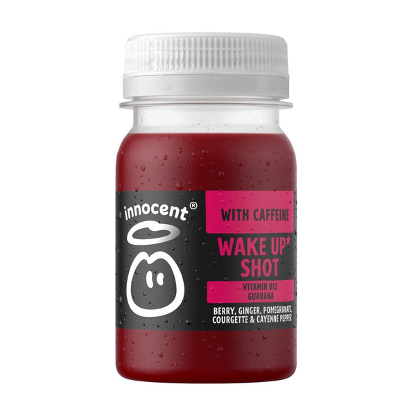 Innocent Wake Up Berry Ginger Pomegranate Courgette & Cayenne Pepper Shot