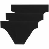 M&S Womens Brazilian Knickers, 16, Black