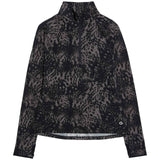 M&S Womens Goodmove Half Zip Running Top, 16, Dark Mix