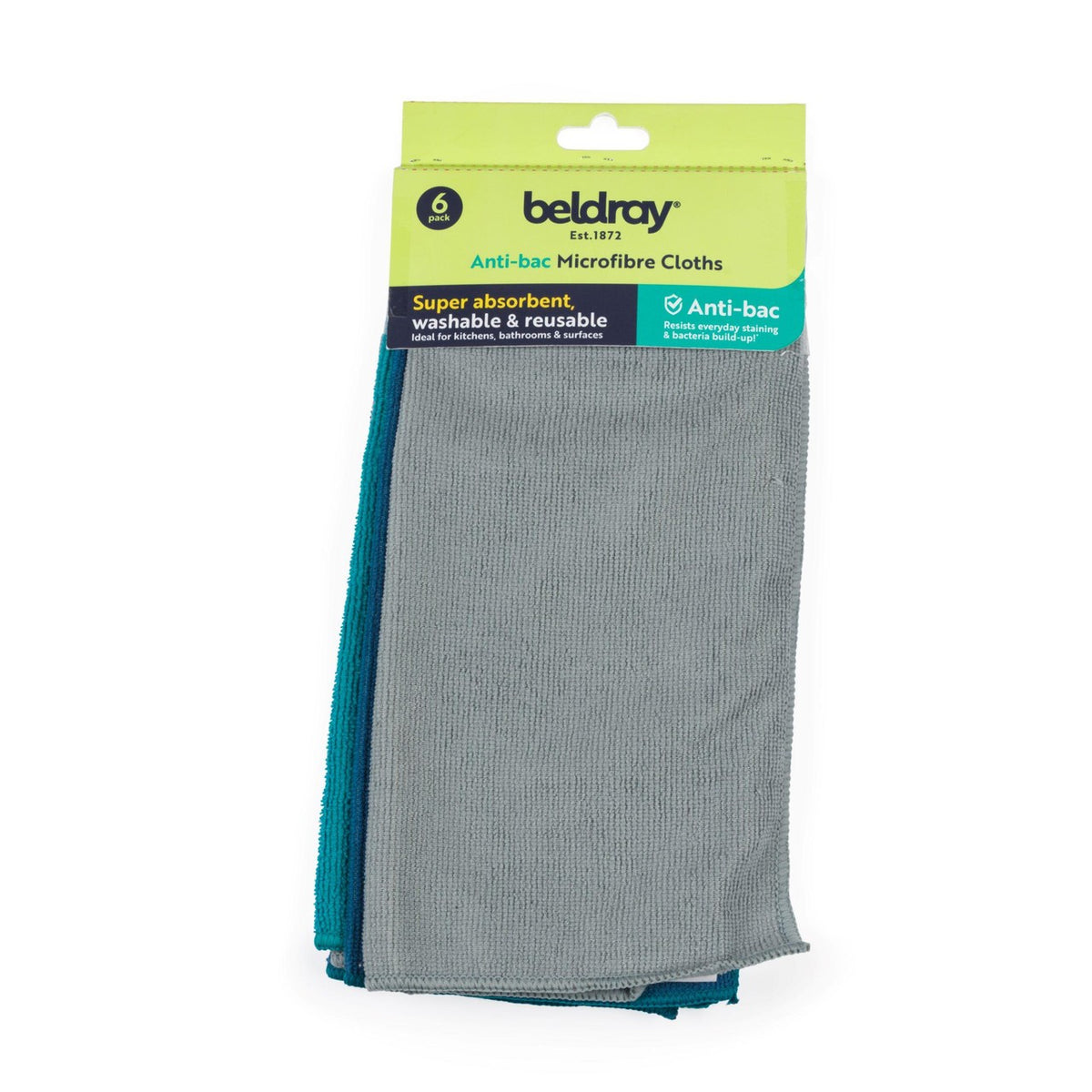 Beldray Anti-Bac Microfibre Cloths