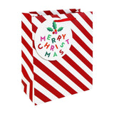 Candy Cane Christmas Large Gift Bag
