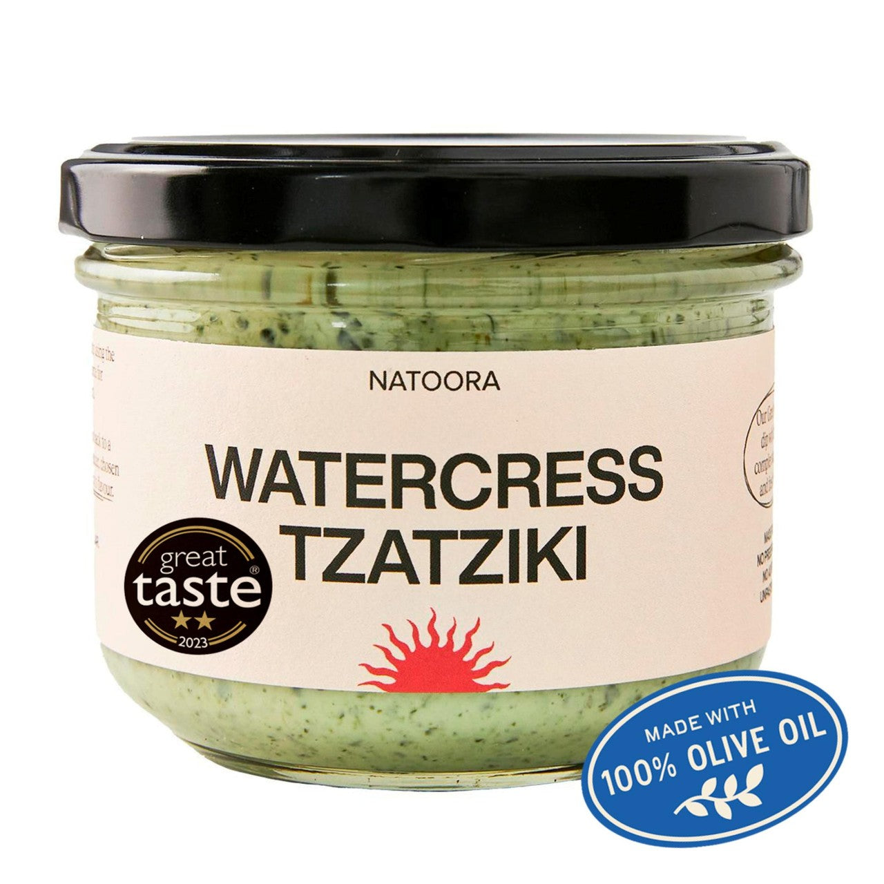 Natoora Watercress Tzatziki 185g