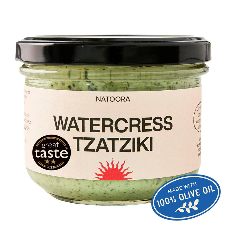 Natoora Watercress Tzatziki 185g