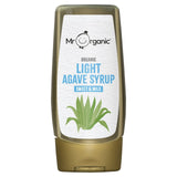 Mr Organic light agave syrup, imported from the UK