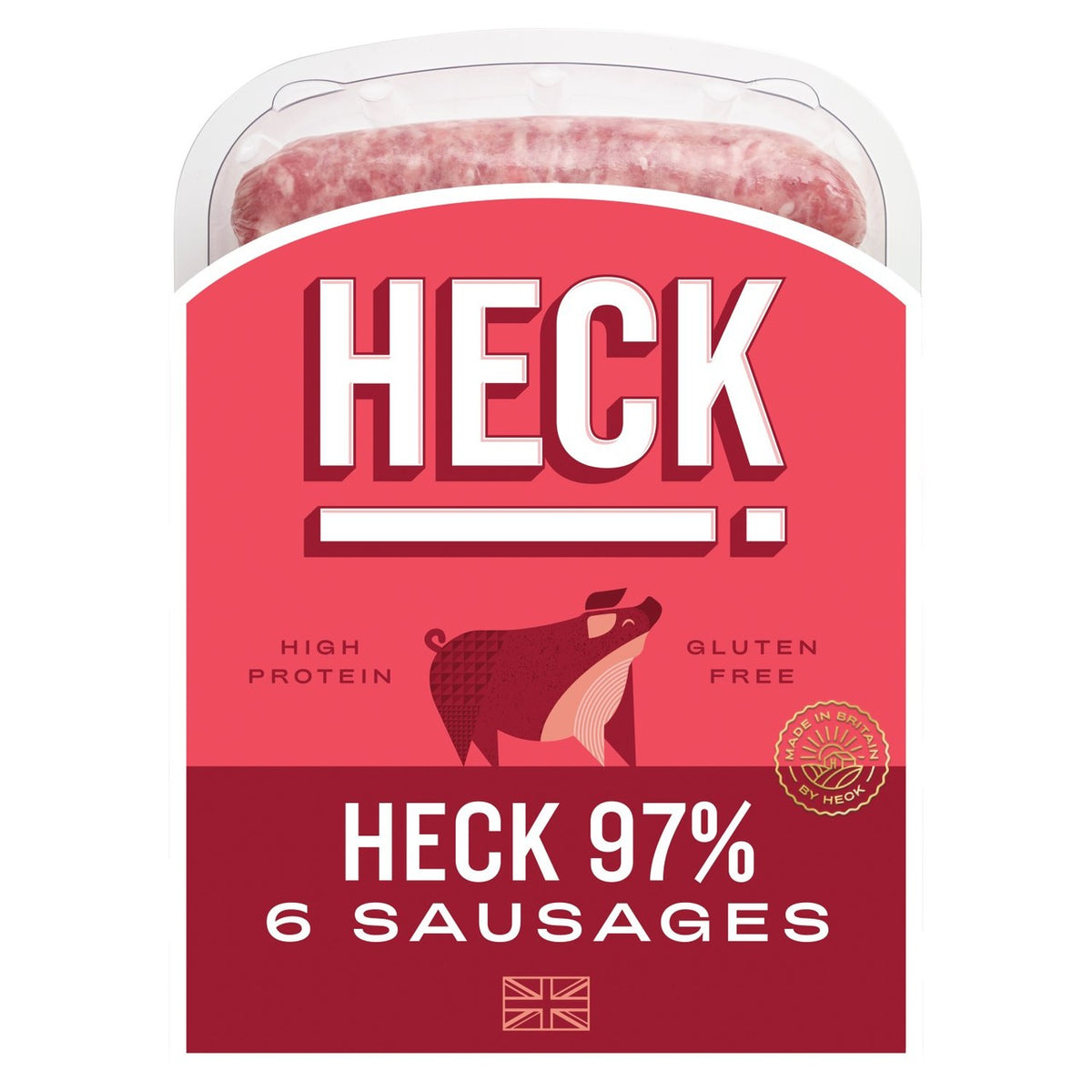 HECK! 97% Pork Gluten Free Sausages