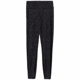 M&S Womens Go Move Printed High Waisted Gym Leggings, 10, Black