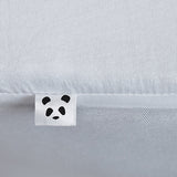 Panda children's bamboo mattress protector in two sizes, imported from the UK