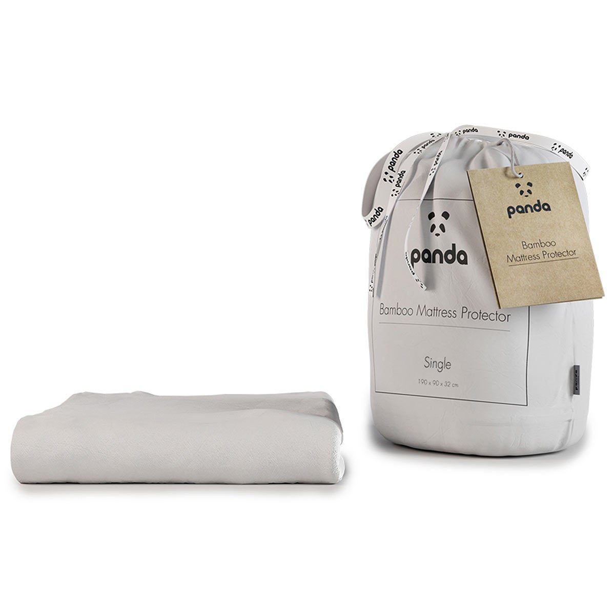 Panda Bamboo Mattress Protector, imported from the UK