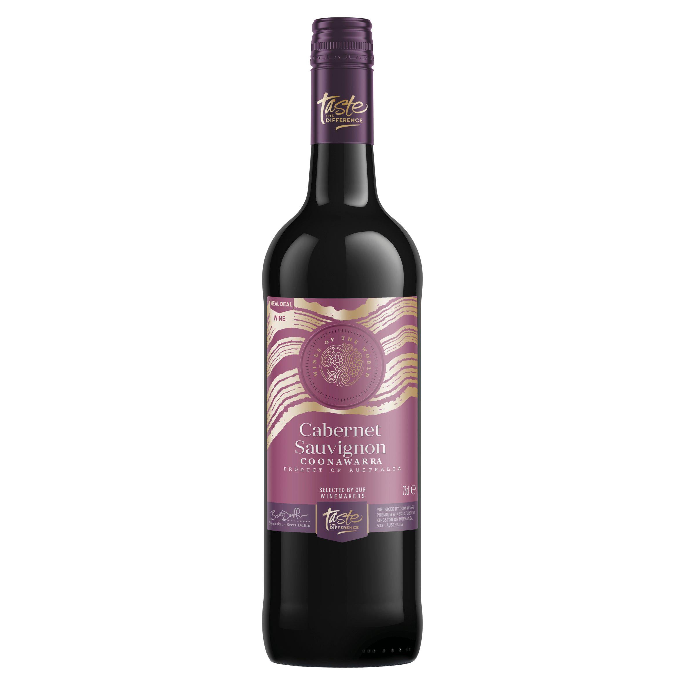 Sainsbury's Cabernet Sauvignon Coonawarra, Taste the Difference 75cl GOODS Sainsburys   