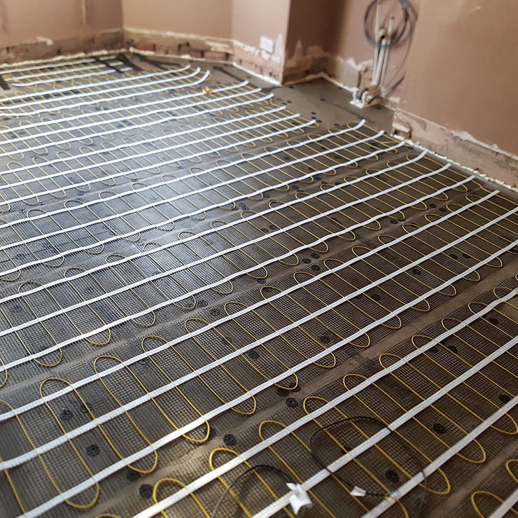 Varme underfloor heating cable mat 200W/m² 4m², imported from the UK