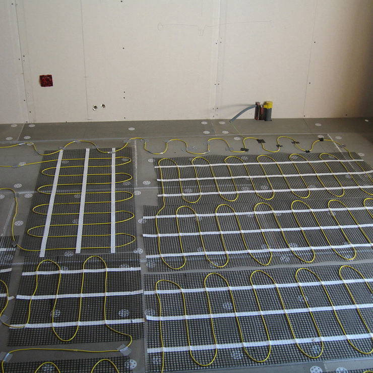 Varme electric underfloor heating mat 200W/m² 9m² - British product