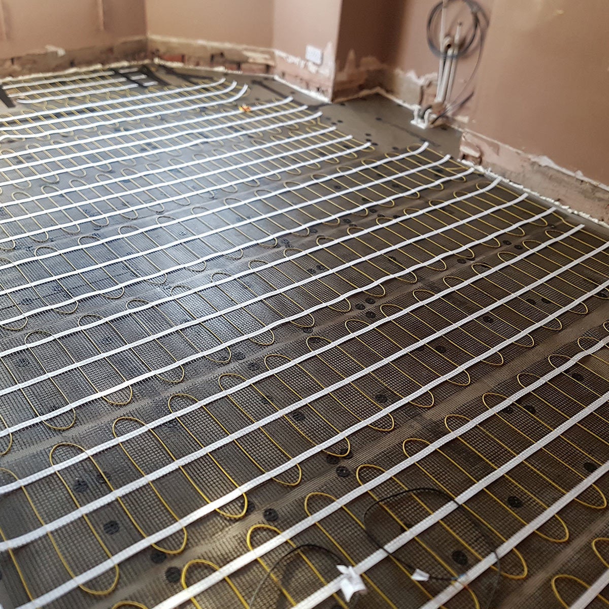 Varme electric underfloor heating cable mat 200W/m² - British product