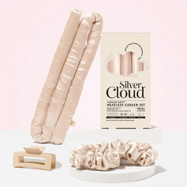 Silver Cloud Curl & Dream Set caramel, imported from the UK