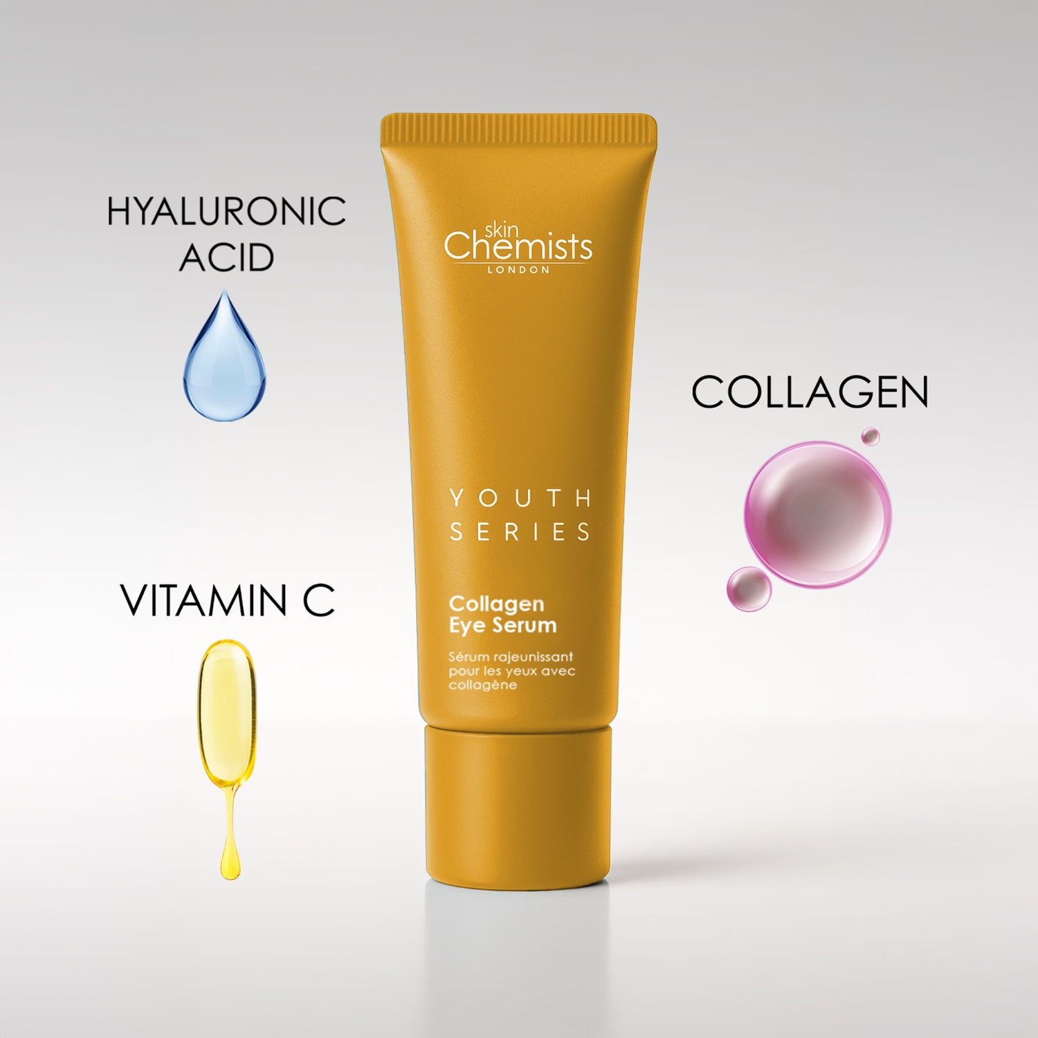 skinChemists collagen eye serum 15ml, UK version